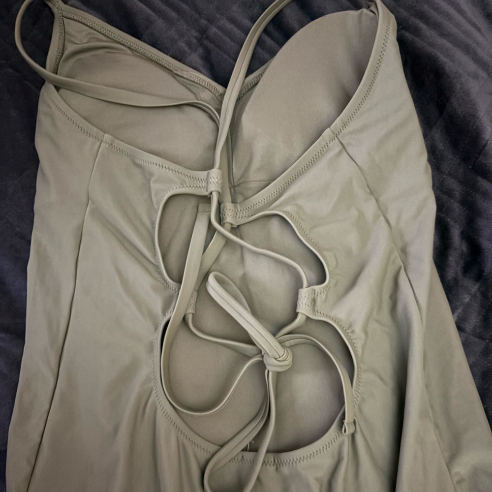 Aerie Olive Green Swim One Piece